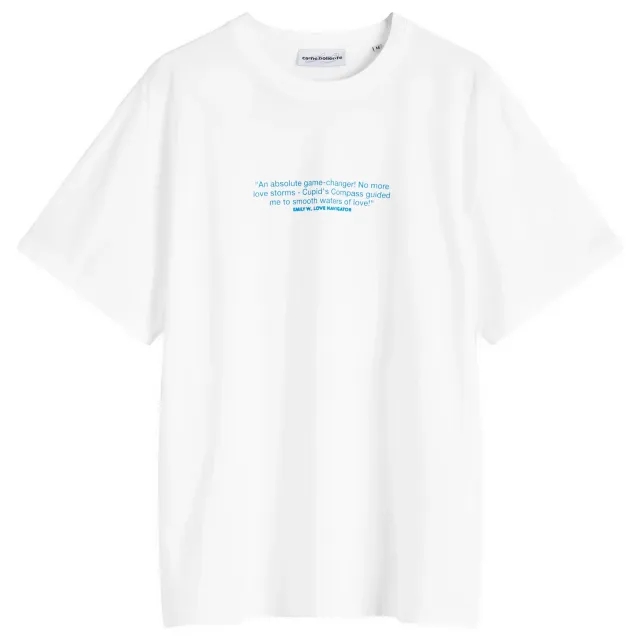 Crocs Carne Bollente Men's Searching Romance T-Shirt White