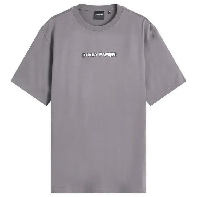 T-Shirt Daily Paper Click Boxy Ss T Shirt Rabbit Grey Xl