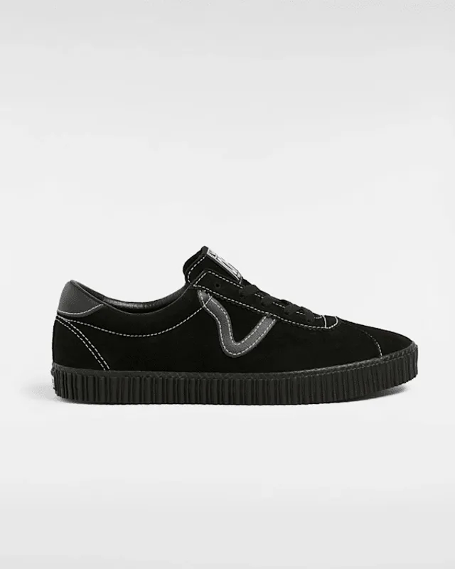 Vans - Sport Low Creeper Suede Shoes, Man, Black