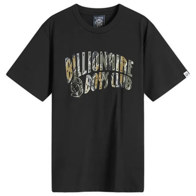 Crocs Billionaire Boys Club Men's Camo Arch Logo T-Shirt Black