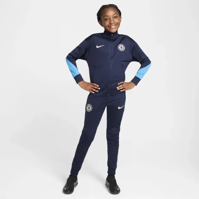 Chelsea Nike Strike Tracksuit - Navy - Kids