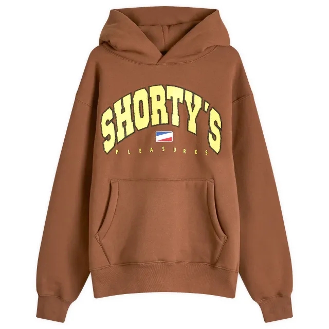 Crocs Pleasures Men's Shorty's Hoodie Brown