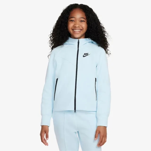 Nike Sportswear Older Girls Tech Fleece Full Zip Hoodie 8 15Y