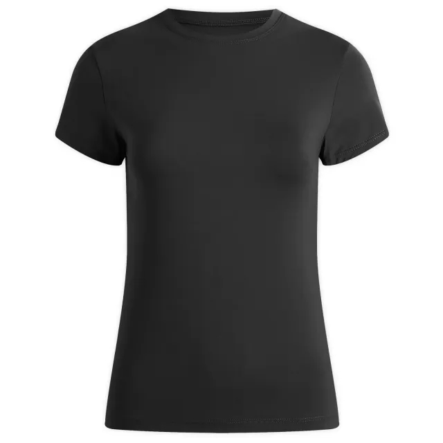 Crocs Adanola Women's Ultimate Short Sleeve Top Black