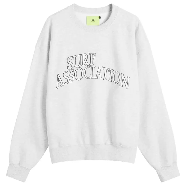 Crocs New Amsterdam Varsity Crew Sweatshirt Grey