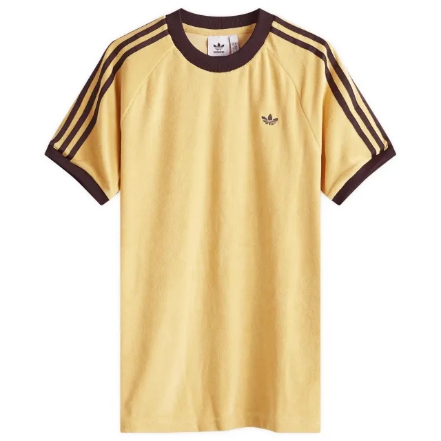 adidas Originals 70s Cali T-Shirt, Yellow