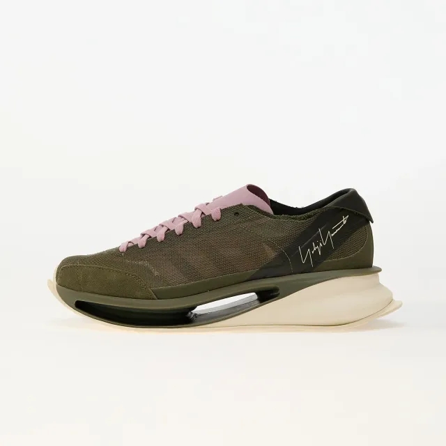 Sneakers Y-3 S-Gendo Run Olive Strada/ Night Cargo/ Magenta Eur 45 1/3