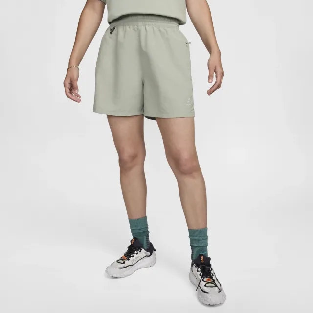 Nike ACG Women's 12.5cm (approx.) Shorts - Green - Nylon