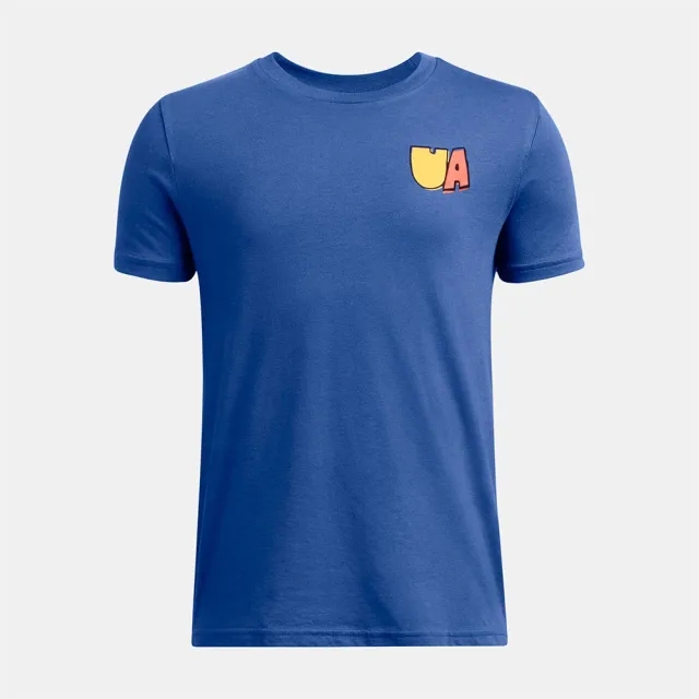 Under Armour Bts Cartoon Letters Short Sleeve T-shirt