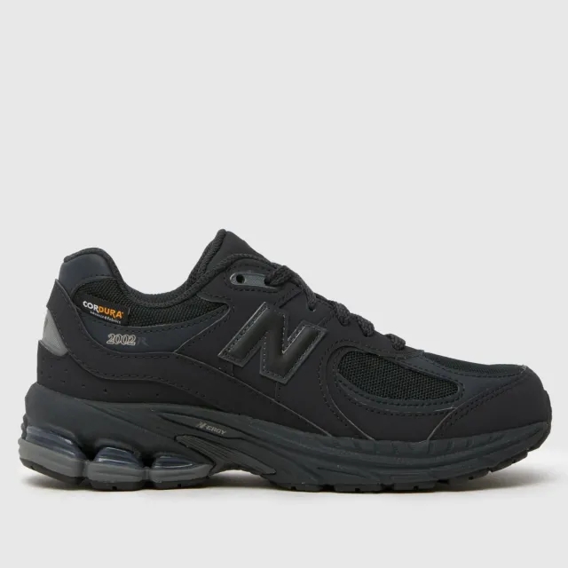 New Balance Junior 2002R CORDURA Trainer - Black - Size 5.5 - Black