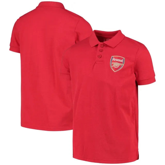 Crocs Arsenal Polo Shirt - Red - Kids