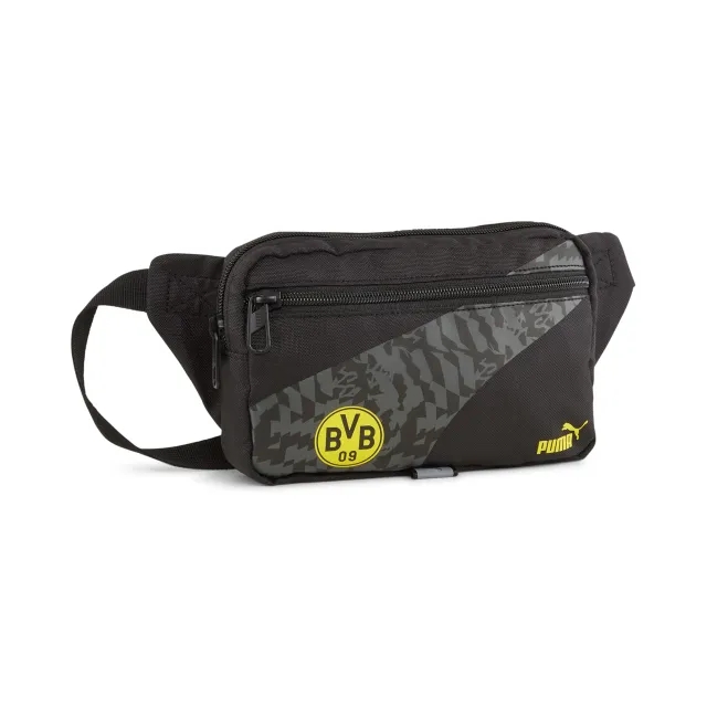 PUMA Borussia Dortmund Ftblculture+ Waist Bag, Black/Faster Yellow
