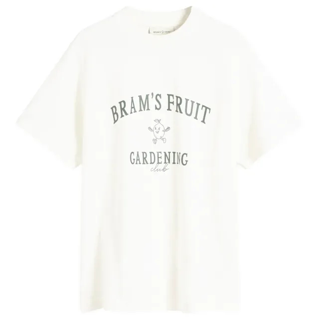 Bram's Fruit Men's Gardening Club T-Shirt White