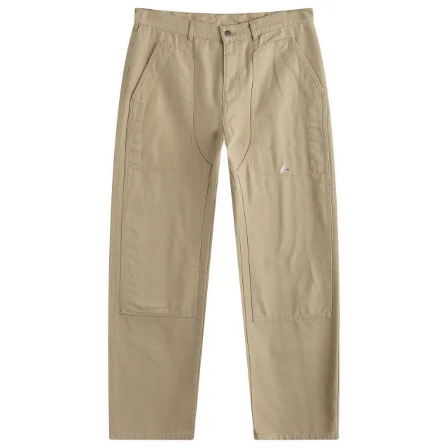 ROA Men's Canvas Workwear Trousers Taupe