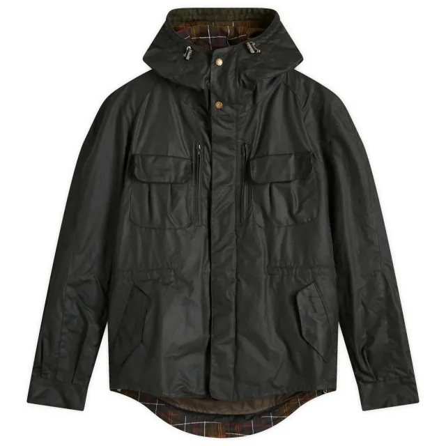 Barbour Men's TO KI TO Bicycle Wax Jacket Sage