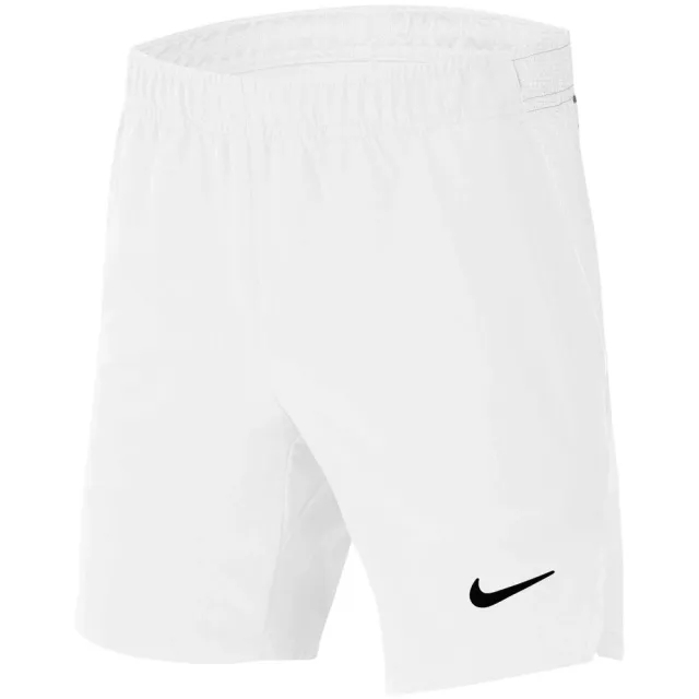 Nike Court Flex Dri-Fit Victory Shorts Boys - White, Black