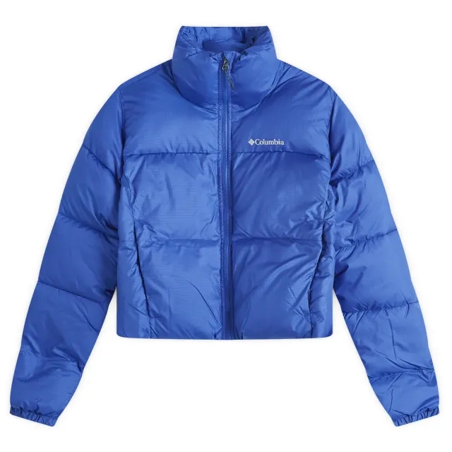 Columbia Women's Puffect Cropped Jacket Clematis Blue