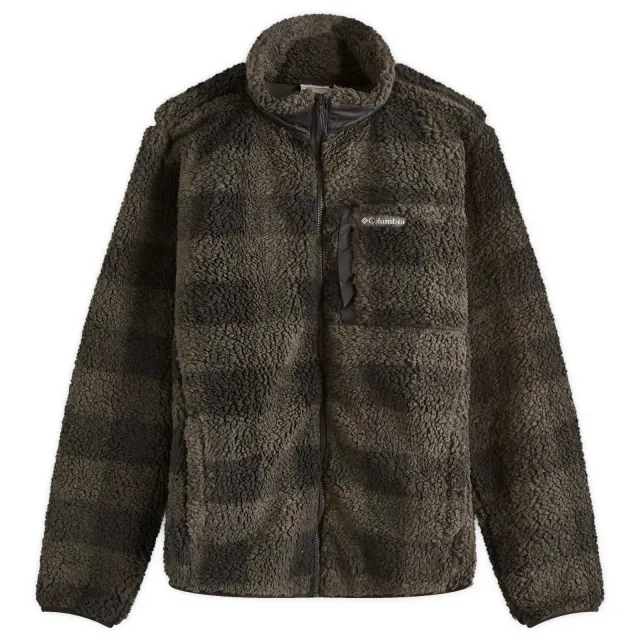 Columbia Winter Pass Printed Fleece Ii Jacket - Black Check