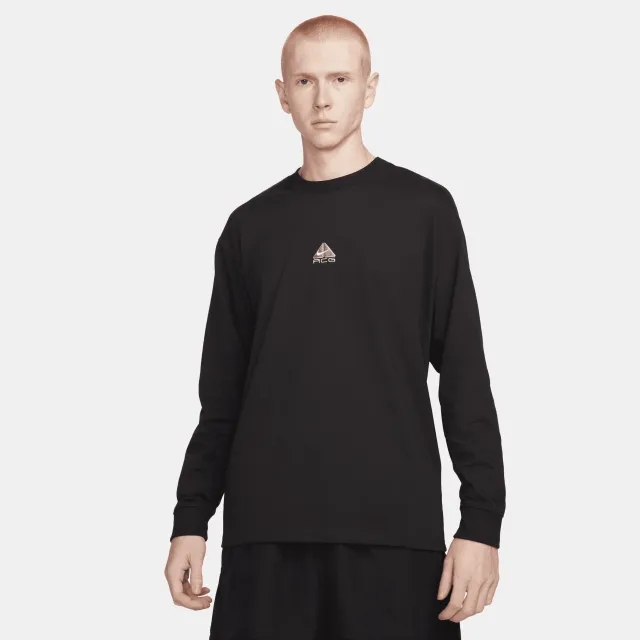 Nike Men's Apparel ACG Lungs Long Sleeve T-Shirt Black/Summit White