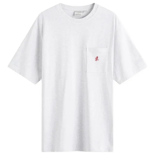 Gramicci Men's One Point Pocket T-Shirt Grey Heather