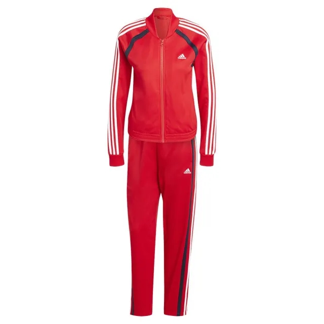 Manchester United x adidas Womens Teamsport Tracksuit Red