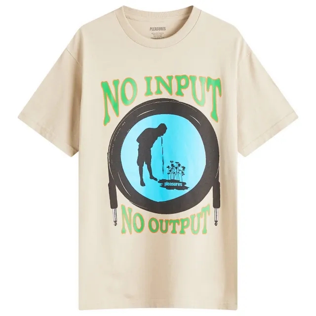 Pleasures Men's Input T-Shirt Tan