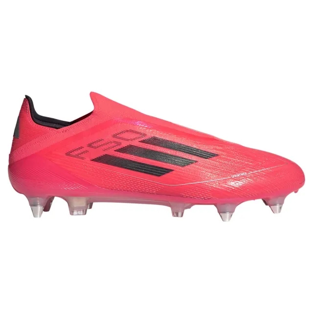 Adidas F50 Elite Laceless Sg Vivid Horizon - Turbo/Aurora Black/Platin Metallic - ['Red']