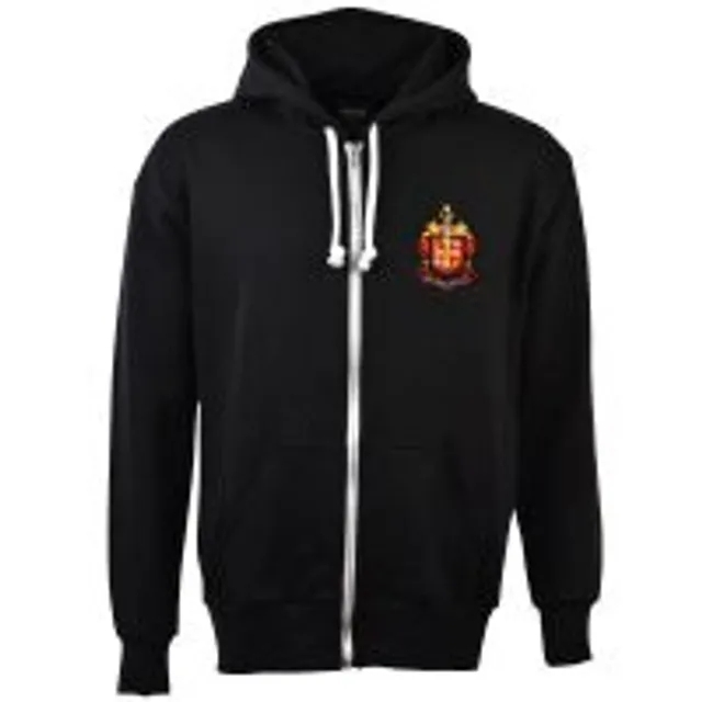 Wolverhampton Wanderers Zipped Hoodie -  Black