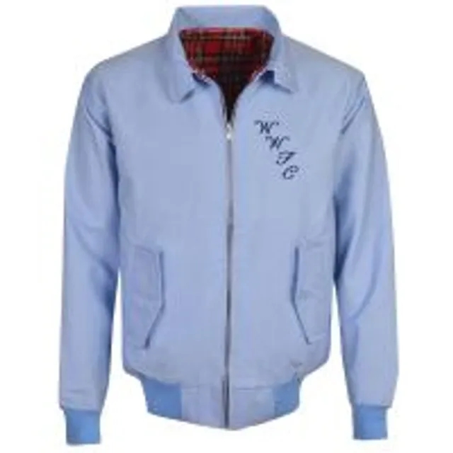 Wycombe Wanderers Light Blue Harrington Jacket