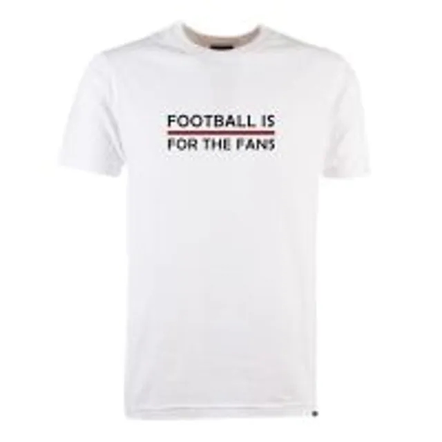 Maroon Football is for the Fans - White T-Shirt