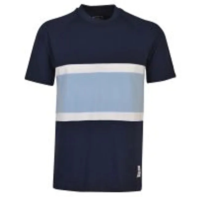 Diego Raglan T-shirt (Navy/White & Sky Blue)