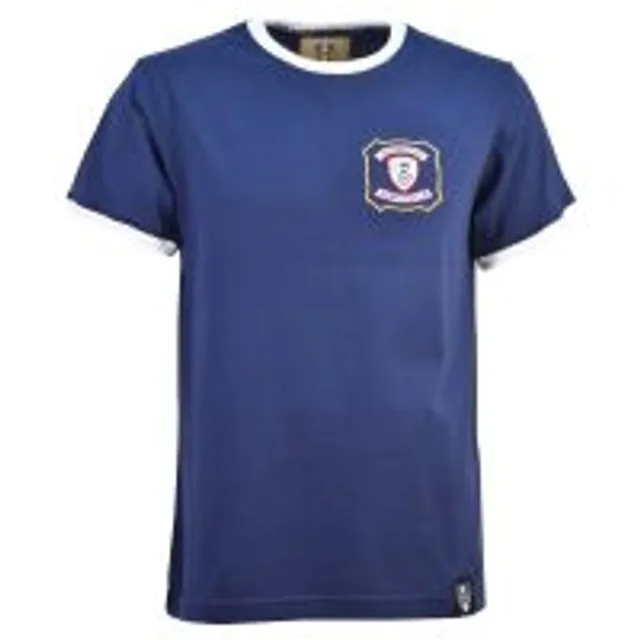 Kids Falkirk Navy/White T-Shirt