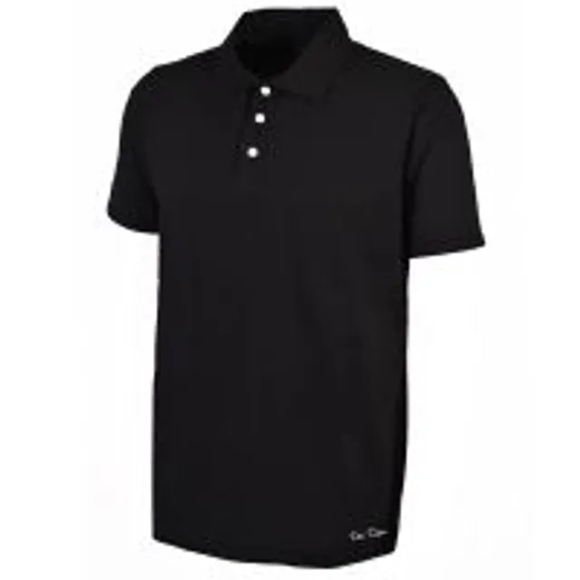 Toffs Retro Polo Shirt -  Black