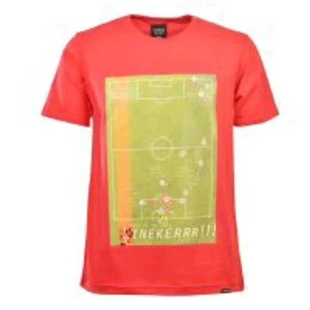 Pennarello: Gary Lineker 1986 Classic Goal - Red T Shirt