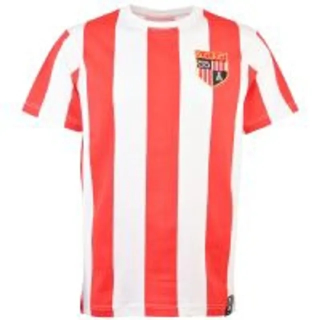 Stoke City 12th Man T-Shirt - Red/White Stripe