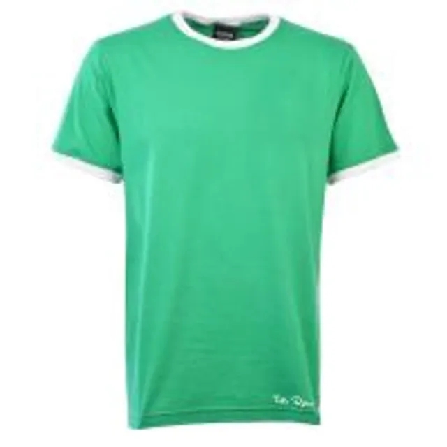 Toffs Retro Green/White Tee Shirt