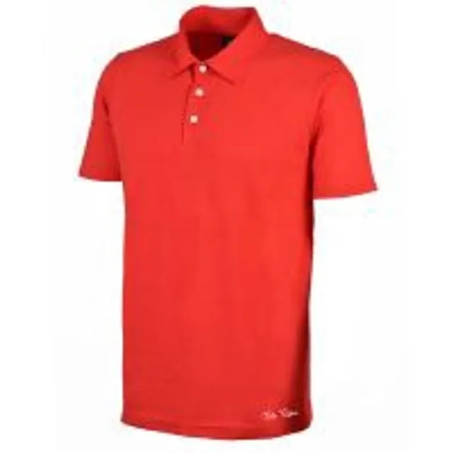 Toffs Retro Polo Shirt -  Red