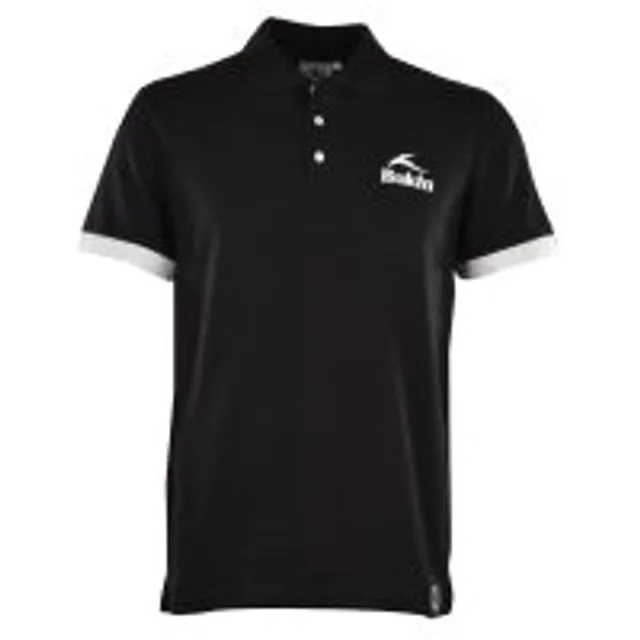 BUKTA  Polo Black with White Cuffs