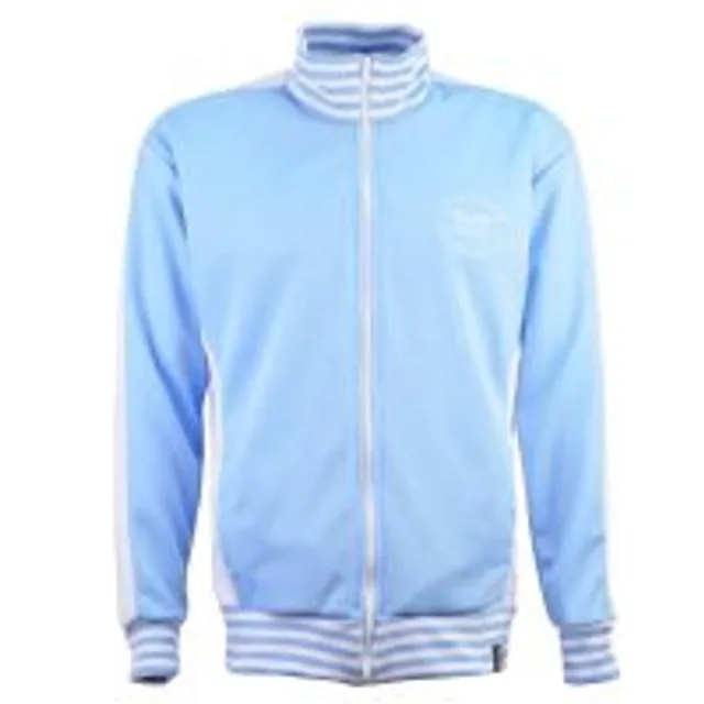 The Old Fashioned Football Shirt Co. - Sky/White Track Top