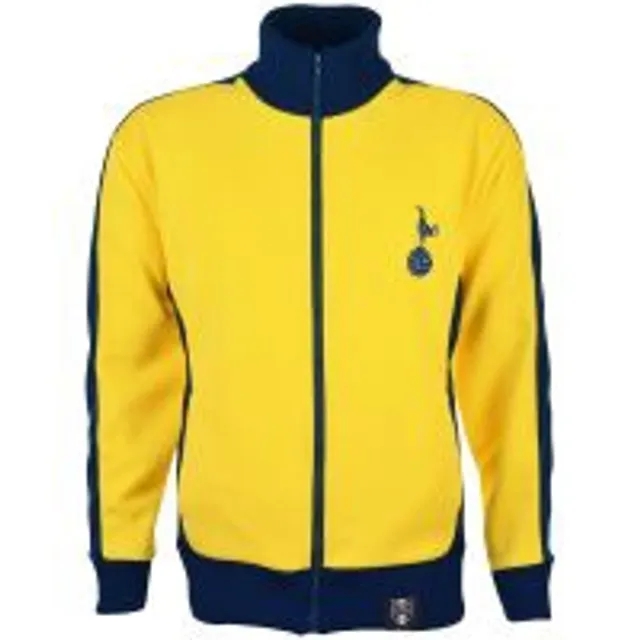 Tottenham Hotspur Retro Track Top Yellow