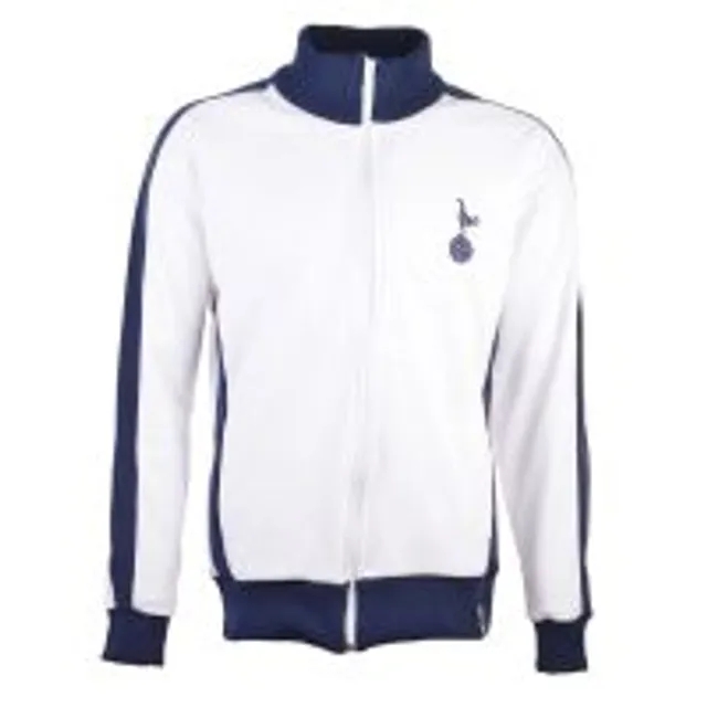Tottenham Hotspur Retro Track Top White