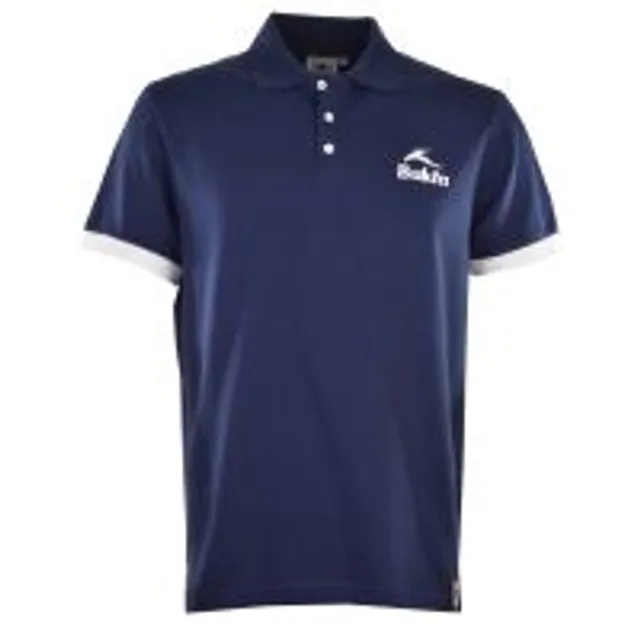 BUKTA  Polo Navy with White Cuffs