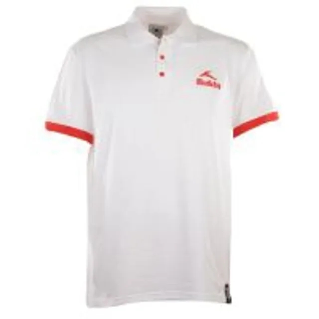 BUKTA  Polo White with Red Cuffs