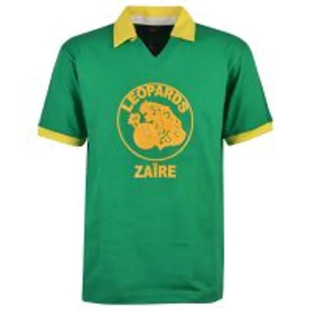 Zaire 1974 World Cup Green Retro Football Shirt