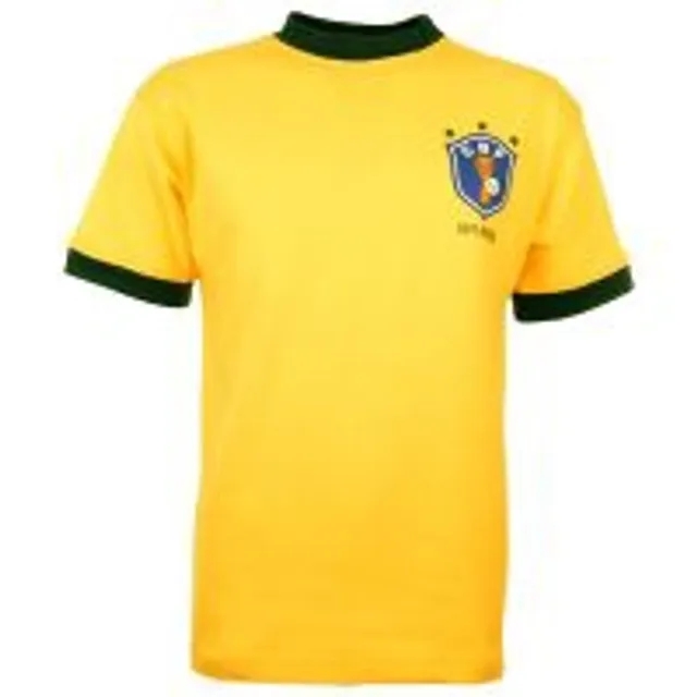 Brazil 1982 World Cup Retro Football Shirt
