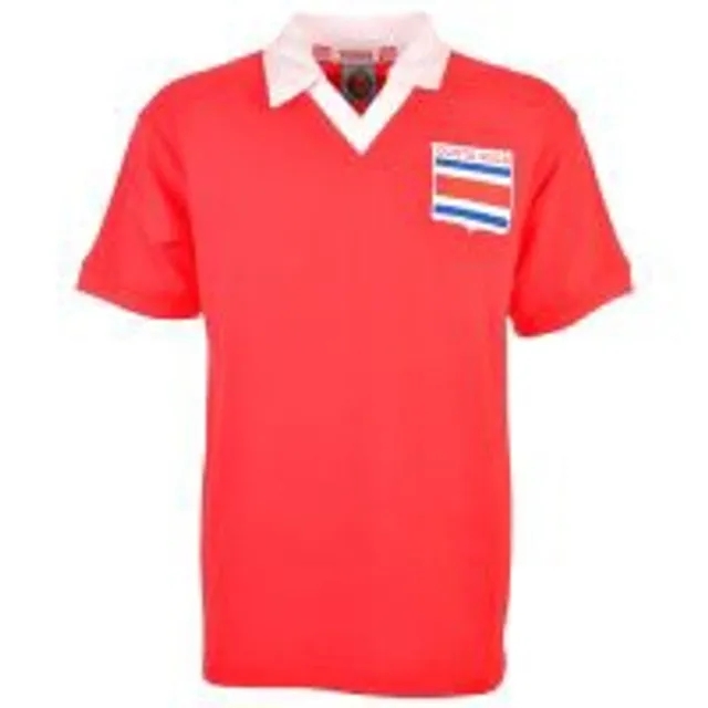 Costa Rica 1990 Retro Football Shirt