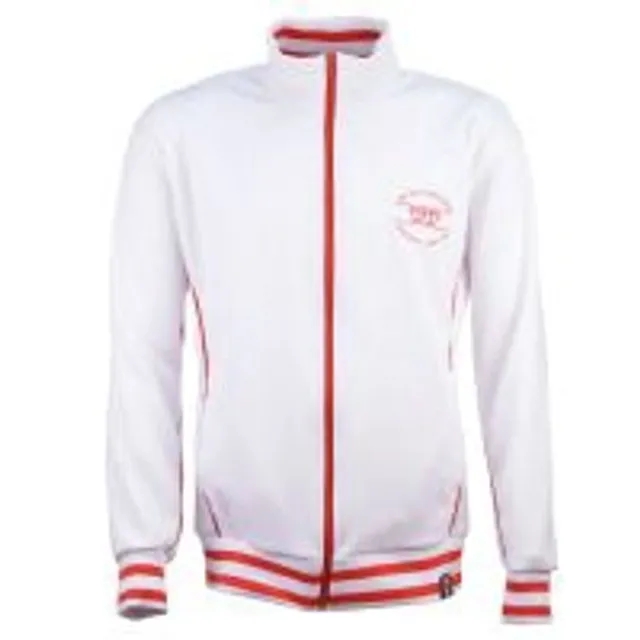 The Old Fashioned Football Shirt Co. - White/Red Track Top