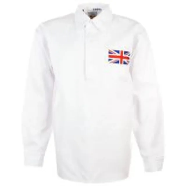 Great Britain Olympics 1908 Retro Football Shirt