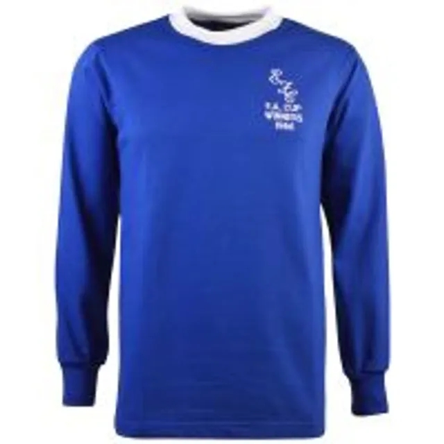 Everton 1966 FA Cup Final Retro Football Shirt.