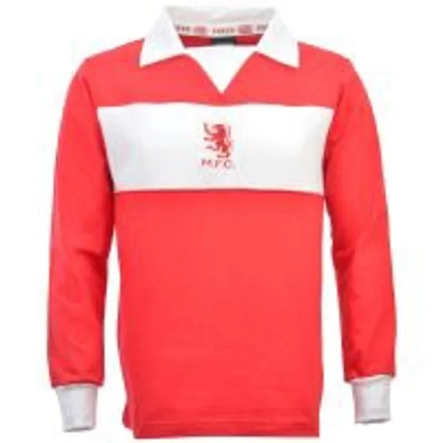 Middlesbrough 1970s Retro Football Shirt